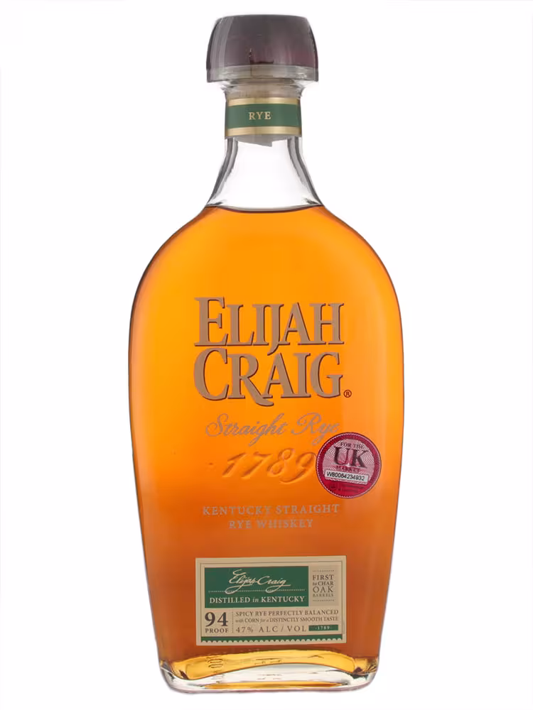 Elijah Craig Straight Rye 47% 70cl