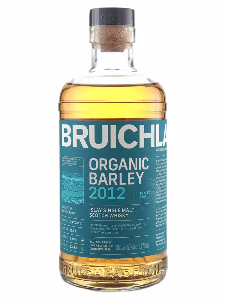 Bruichladdich 2012 10 Year Old Organic 50% 70cl