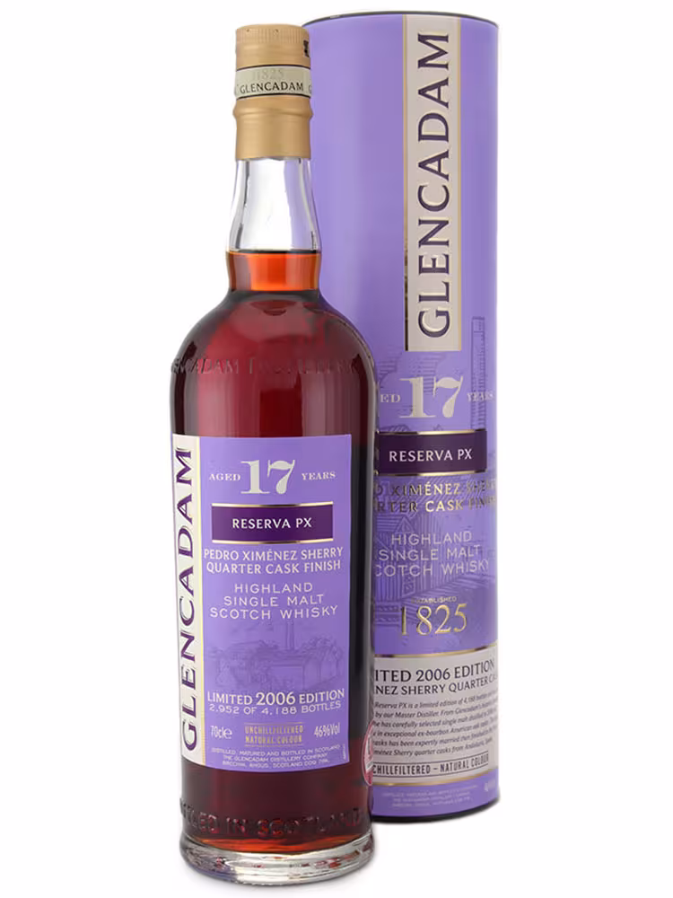 Glencadam 2006 17 Year Old PX QC Finish 46% 70cl