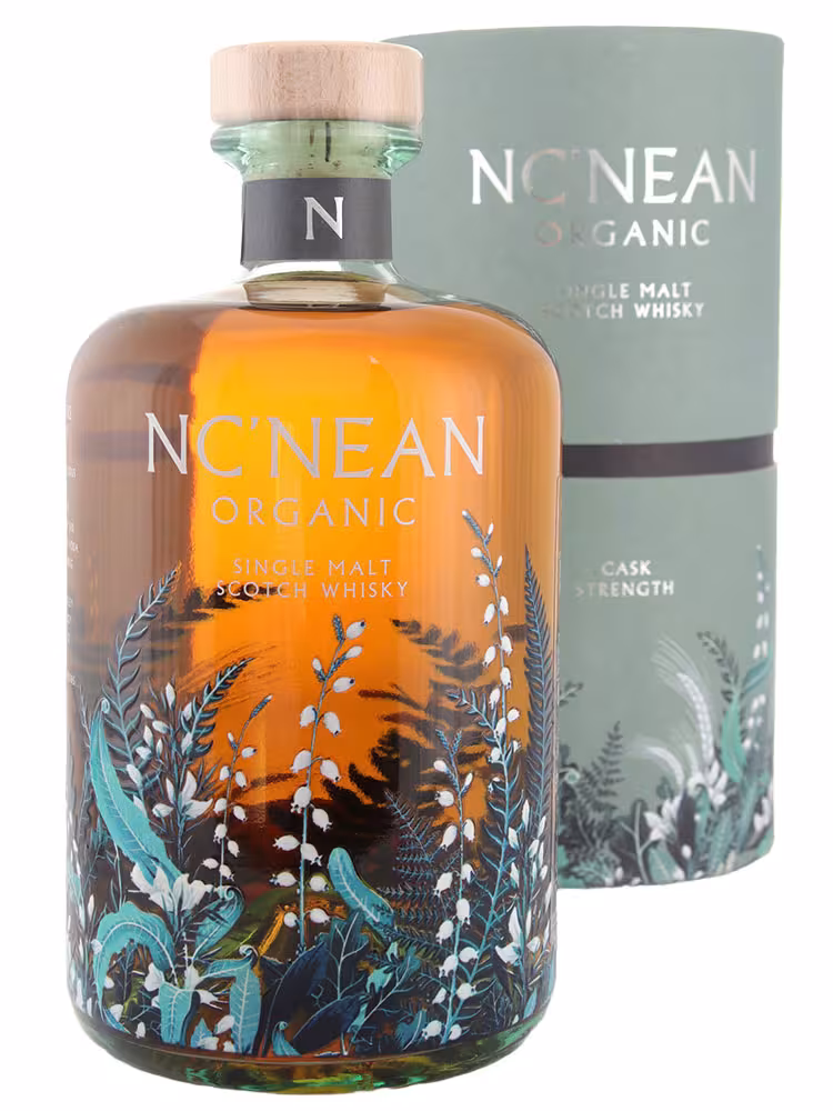 Nc'nean Cask Strength Organic 59% 70cl