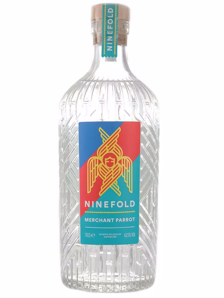 Ninefold Merchant Parrot Pure Single White Rum 63.5% 70cl