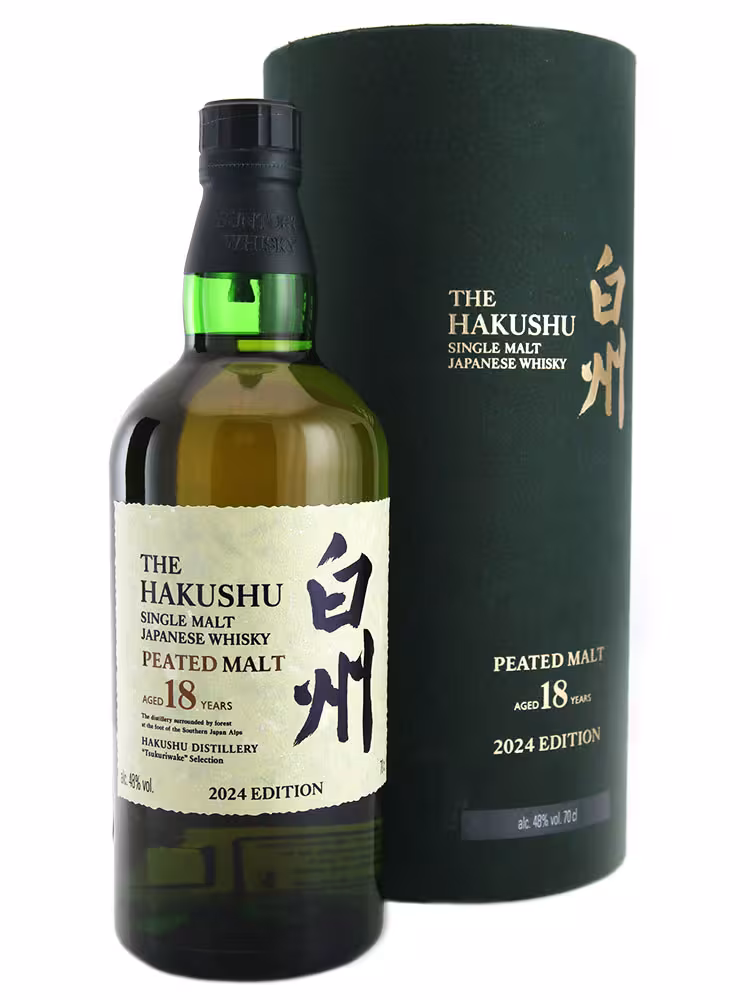 Hakushu 18 Year Old Peated Malt 48% 70cl