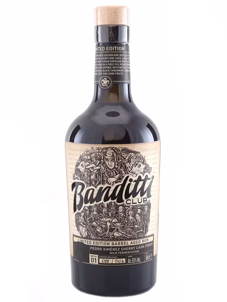 Banditti Club Rum PX Finish 55% 50cl