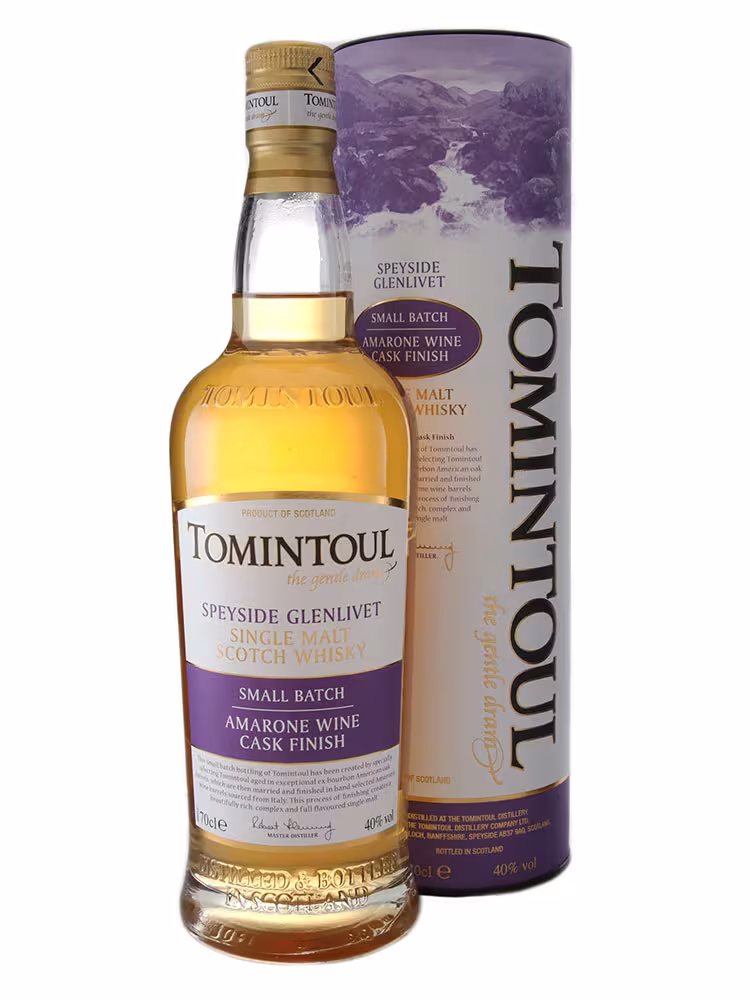 Tomintoul Amarone Wine Cask Finish 40% 70cl