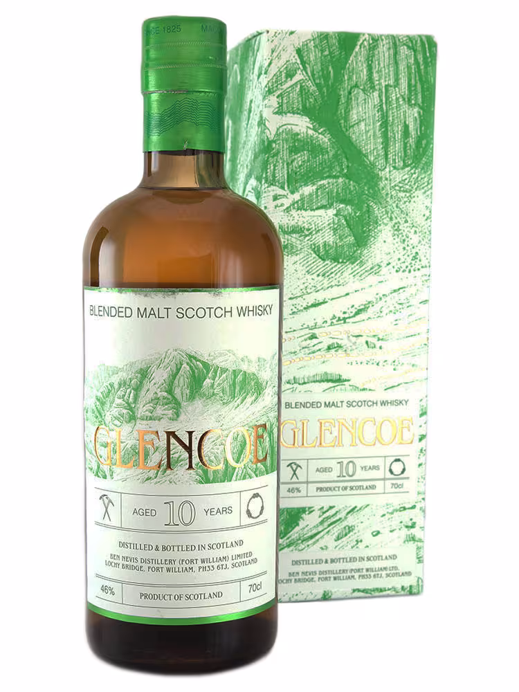 Glencoe 10 Year Old Blended Malt 46% 70cl
