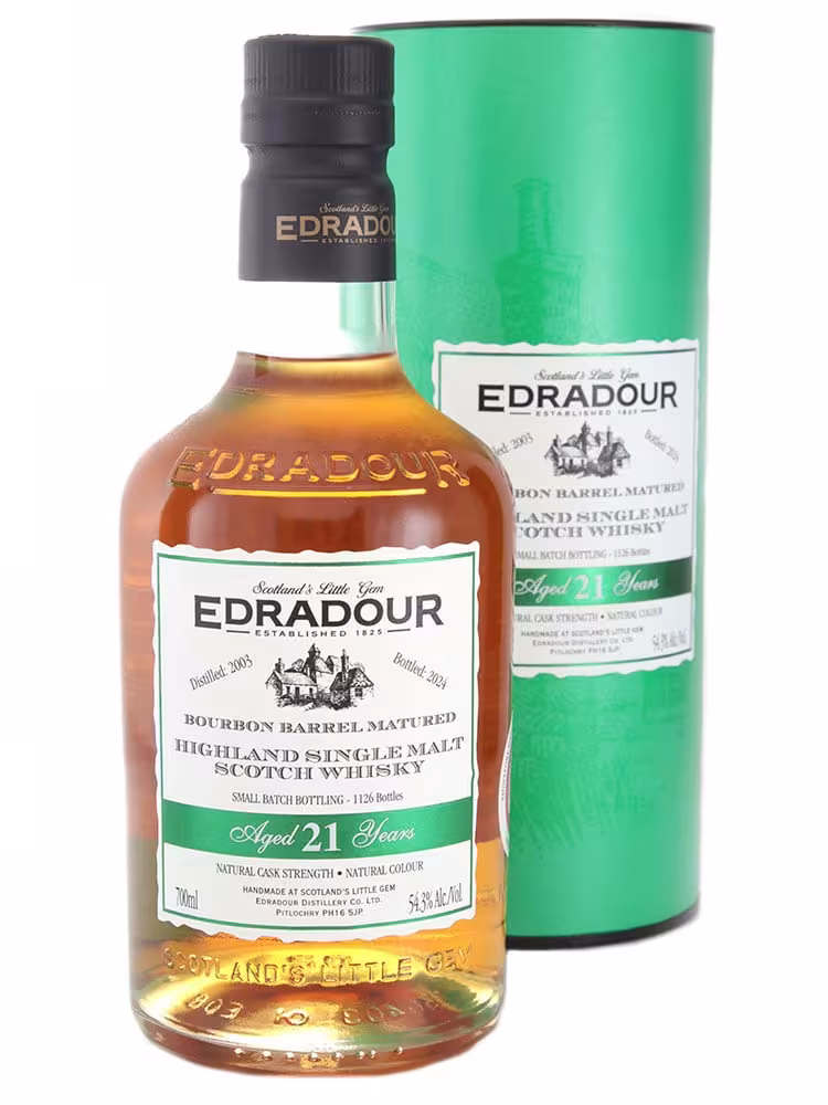 Edradour 2003 21 Year Old Bourbon Barrel 54.3% 70cl