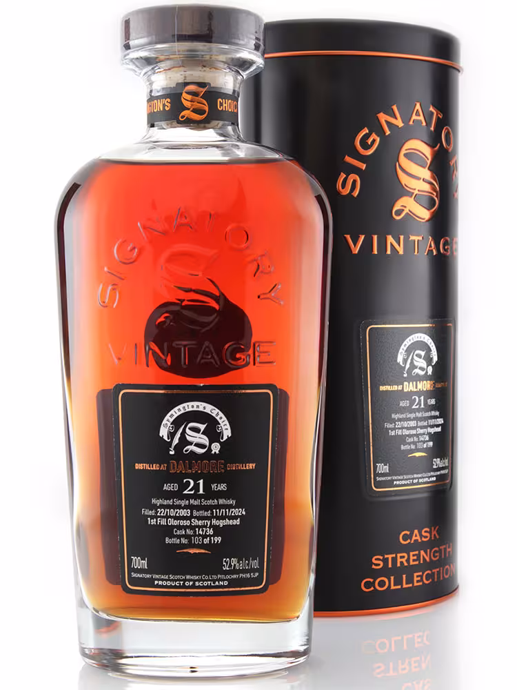 Dalmore 2003 21 Year Old Symingtons Choice FF Oloroso Hogshead 52.9% 70cl
