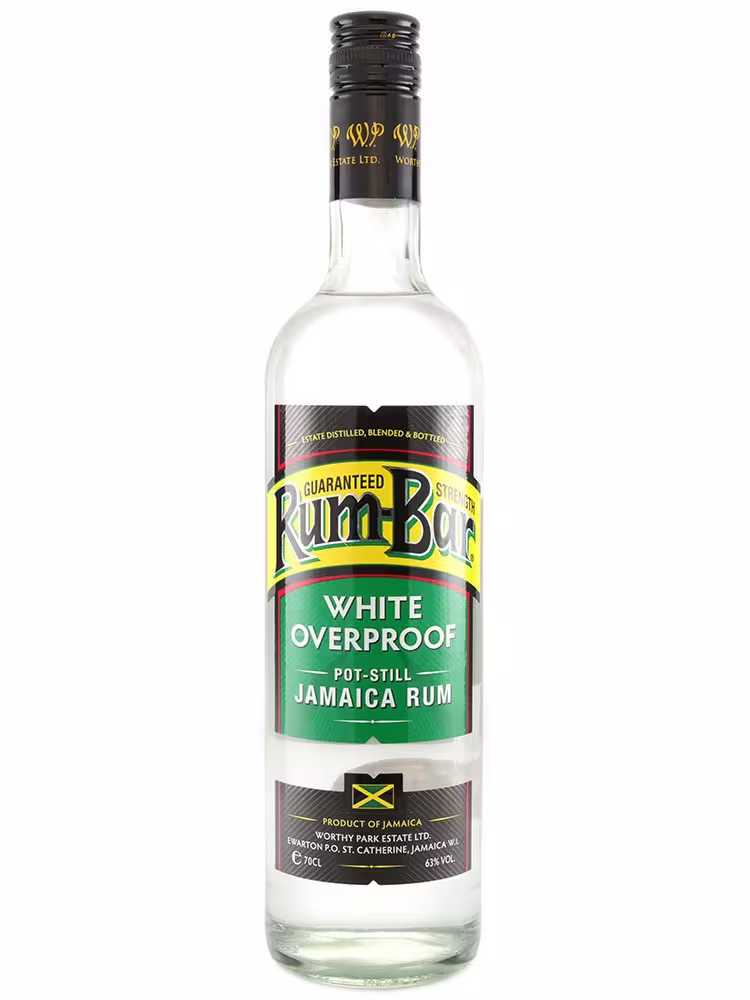 Rum Bar White Overproof 63% 70cl