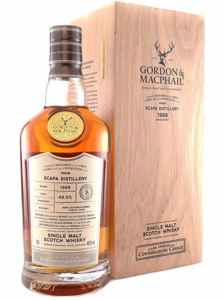 Scapa 1988 34 Year Old Connoisseurs Choice 48.5% 70cl