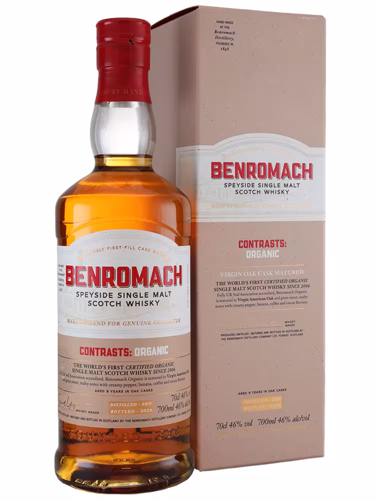 Benromach 2015 Contrasts Organic 46% 70cl