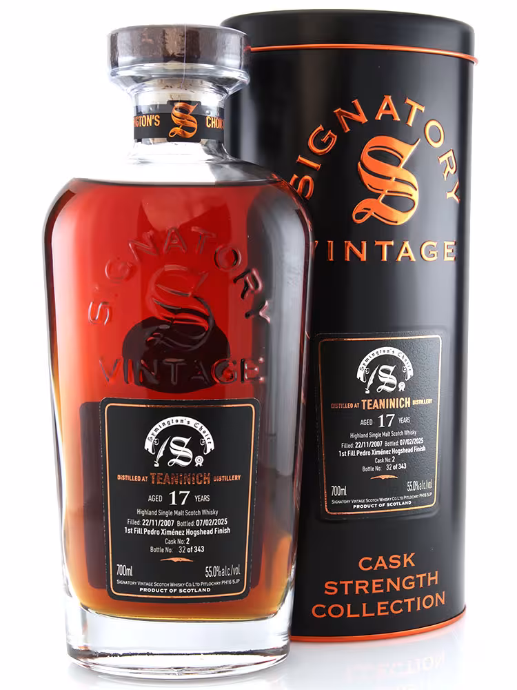 Teaninich 2007 17 Year Old #2 Symingtons Choice FF PX Hogshead Finish 55% 70cl