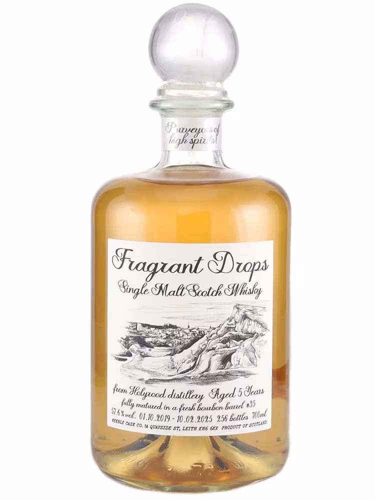 Holyrood 2019 5 Year Old Fragrant Drops Bourbon Barrel #35 57.6% 70cl