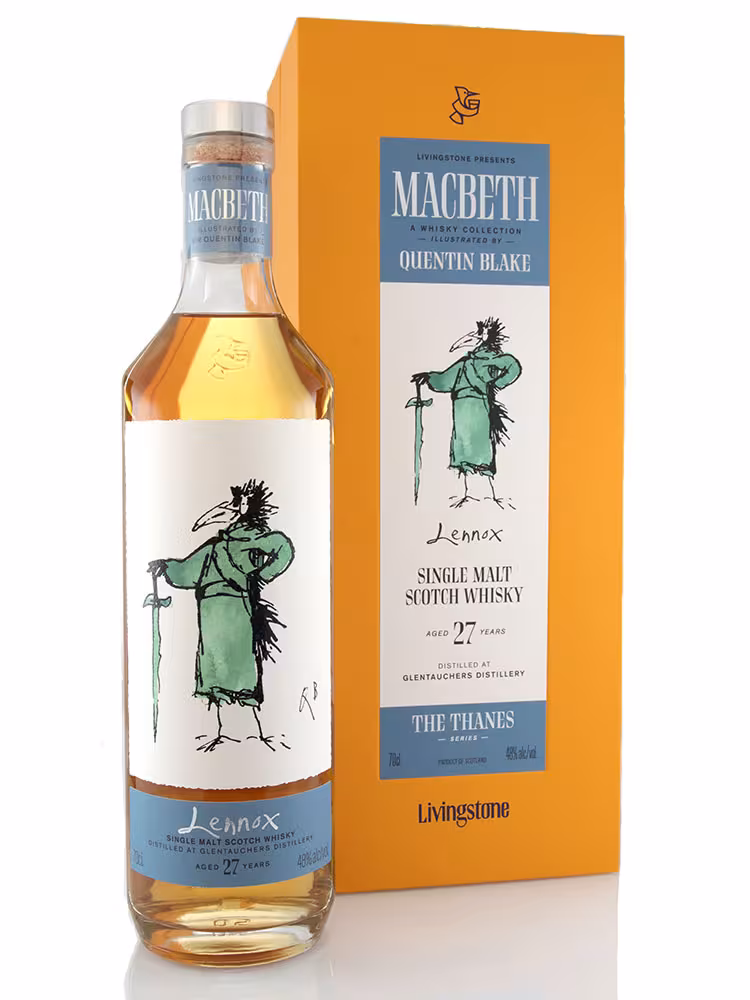 Glentauchers 27 Year Old 'Lennox' Refill Bourbon Macbeth Act 2 48% 70cl
