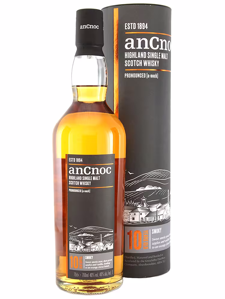 An Cnoc 10 Year Old Peated 40% 70cl