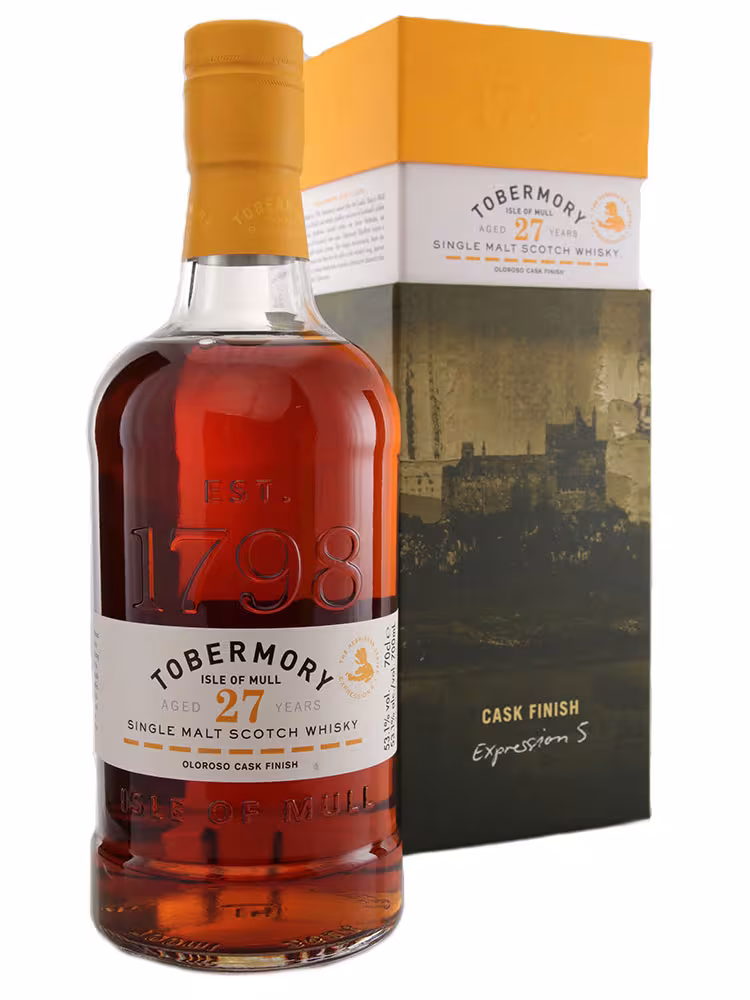 Tobermory 27 Year Old Oloroso Cask Finish 53.1% 70cl