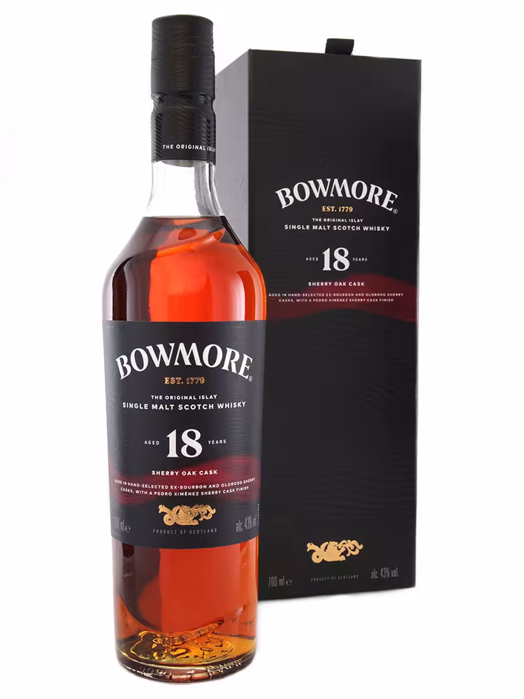Bowmore 18 Year Old Sherry Oak 43% 70cl