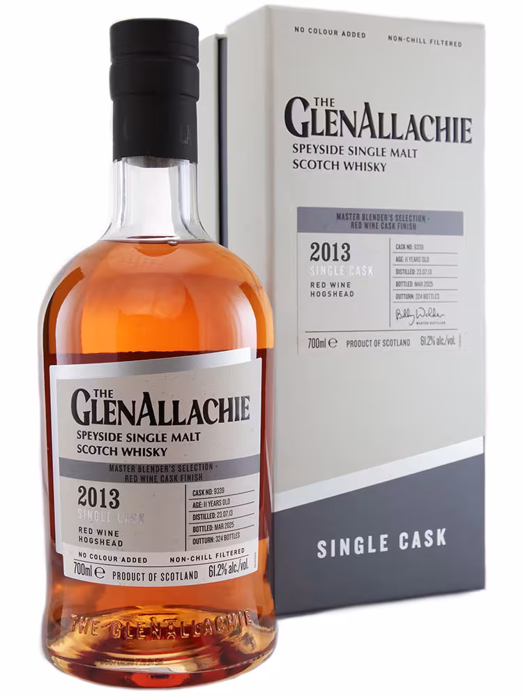 Glenallachie 2013 11 Year Old Red Wine Cask Finish #9339 61.2% 70cl