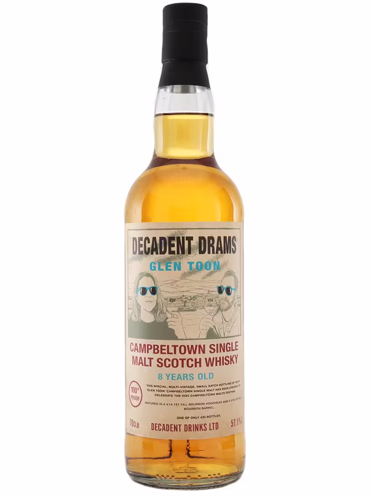Glen Toon 2014/2016 8 Year Old CMF Exclusive 2025 Decadent Drams 57.1% 70cl