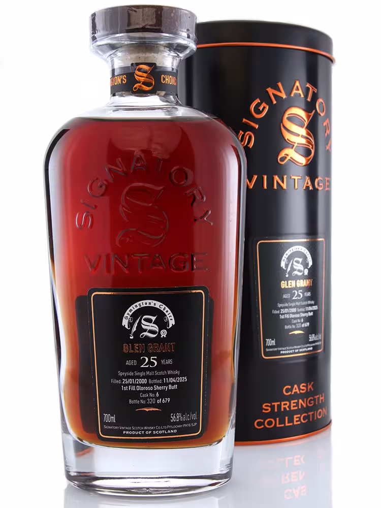 Glen Grant 2000 25 Year Old Symingtons Choice FF Oloroso Butt #6 56.8% 70cl