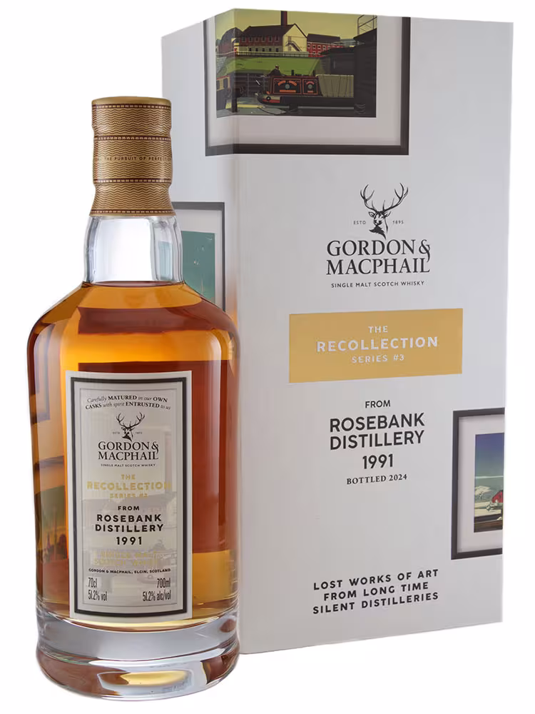 Rosebank 1991 #2114 G&M Recollection Series 51.2% 70cl