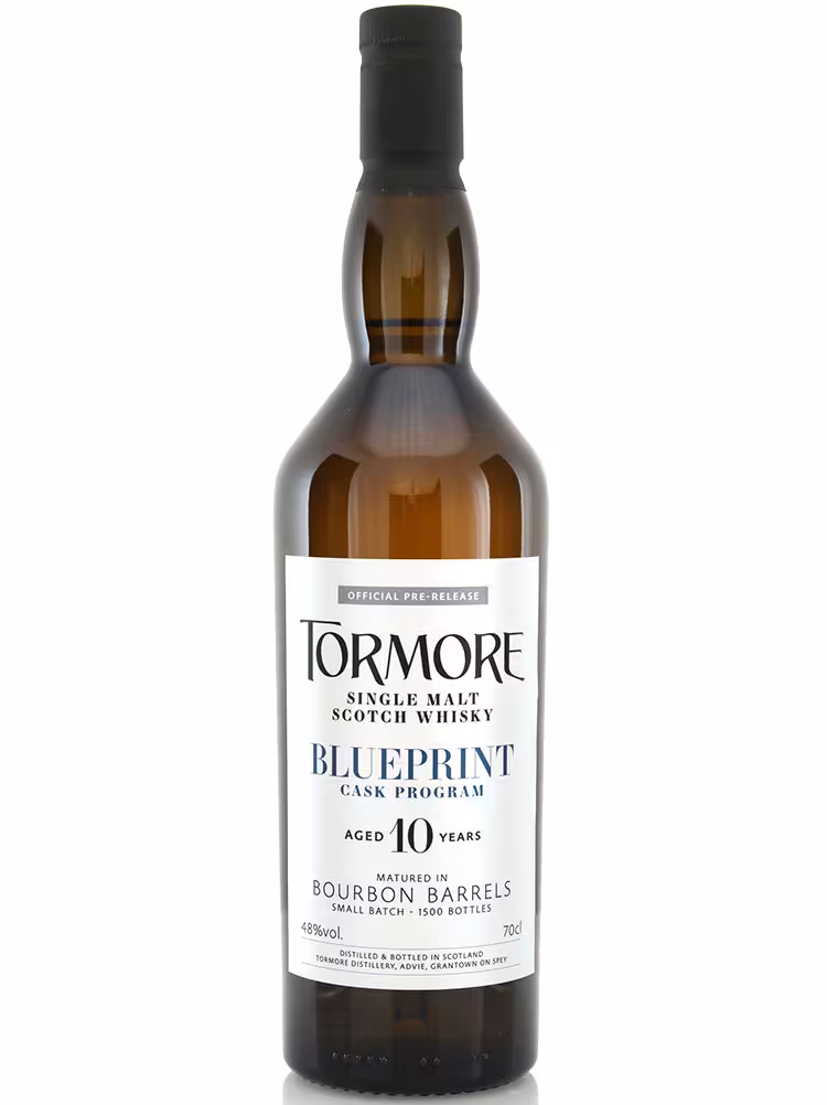 Tormore 10 Year Old Blueprint Bourbon Barrel 48% 70cl