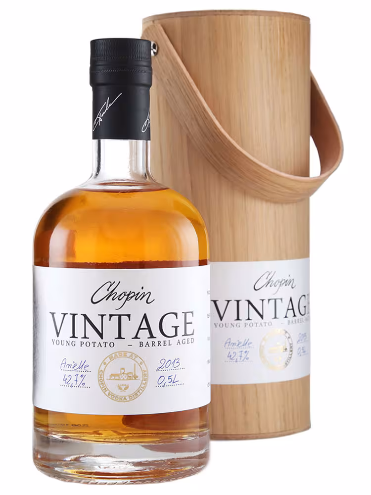 Chopin Vintage 2013 Young Potato Arielle Barrel Aged Vodka 42.7% 50cl