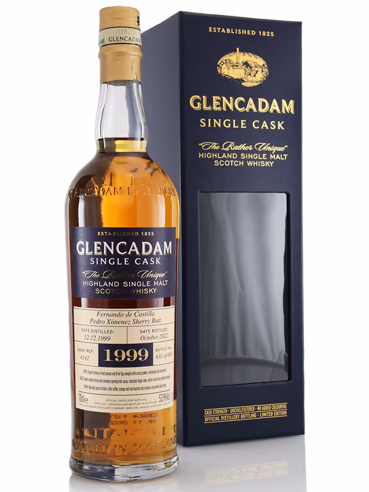 Glencadam 1999 22 Year Old FdC PX Sherry Butt #4142 53.9% 70cl