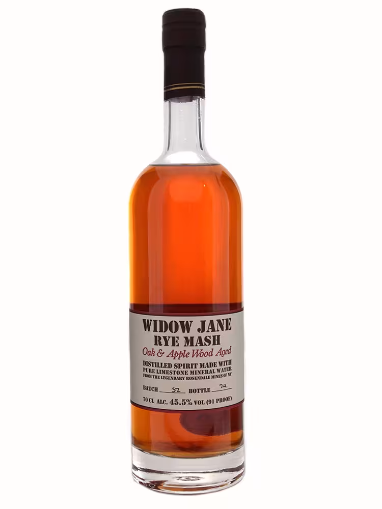 Widow Jane Rye Mash Oak and Apple Wood Aged 45.5% 70cl