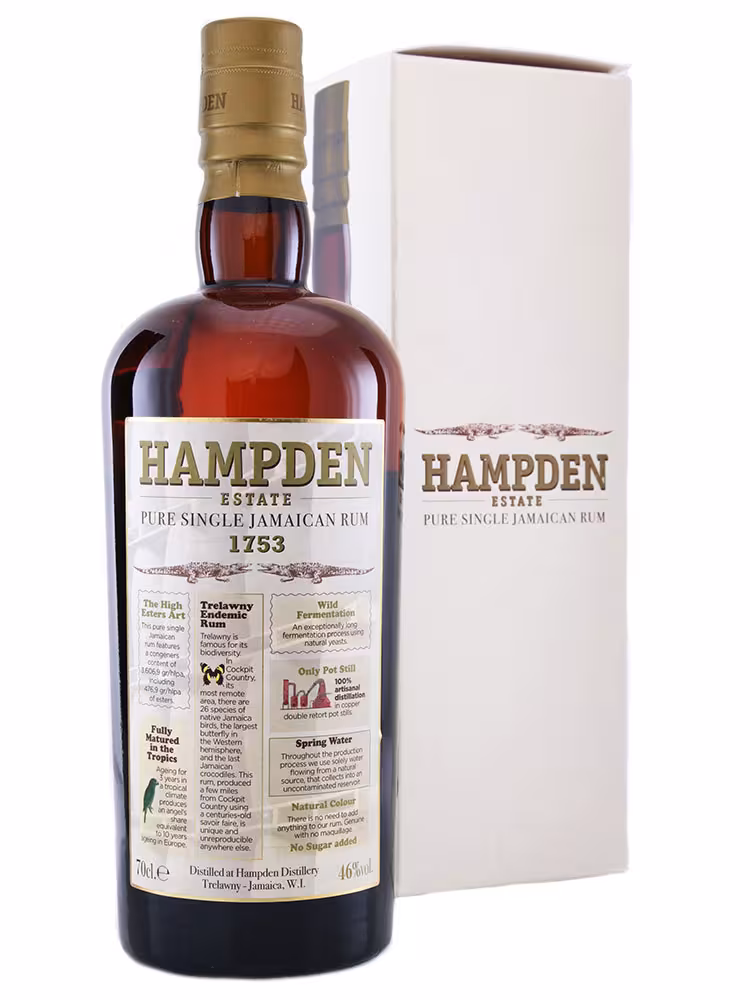 Hampden Estate 1753 Rum 46% 70cl