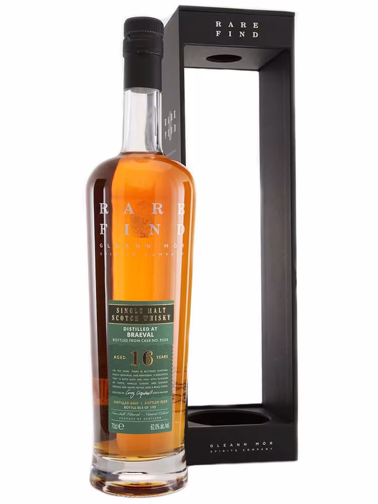 Braeval 16 Year Old FF Ex Bourbon Finish Rare Find 62% 70cl