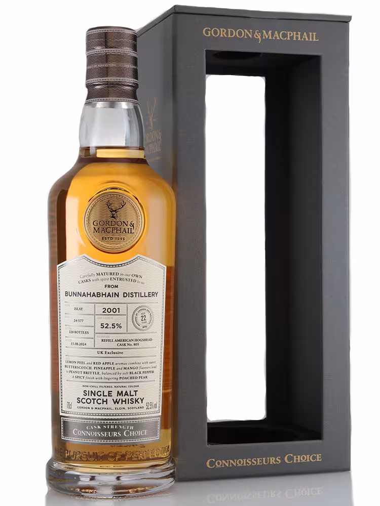 Bunnahabhain 2001 22 Year Old Connoisseurs Choice Refill HH #805 52.5% 70cl