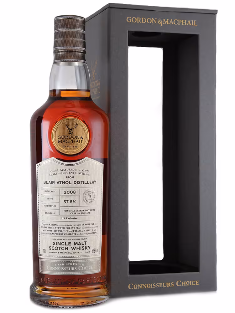 Blair Athol 2008 16 Year Old Connoisseurs Choice FF Sherry #18601602 57.8% 70cl
