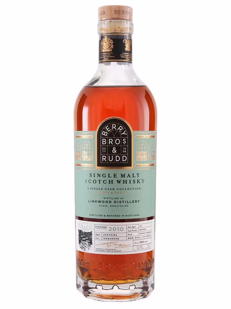 Linkwood 2010 14 Year Old #301242 'Glens and Valleys' Berry Bros. 54.9% 70cl