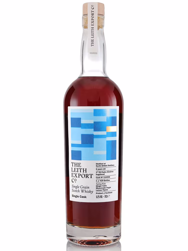 North British 5 Year Old The Leith Export Company FF PX Single Cask 51.2% 70cl