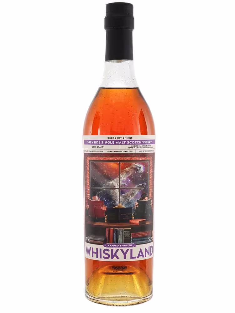 Gone Grant 1994 30 Year Old Whiskyland Chapter 18 51.2% 70cl