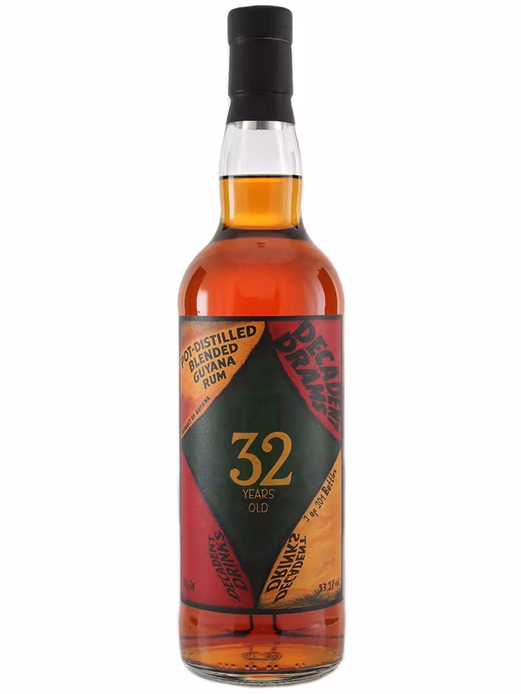Guyana 1990 32 Year Old Decadent Drams 53.1% 70cl