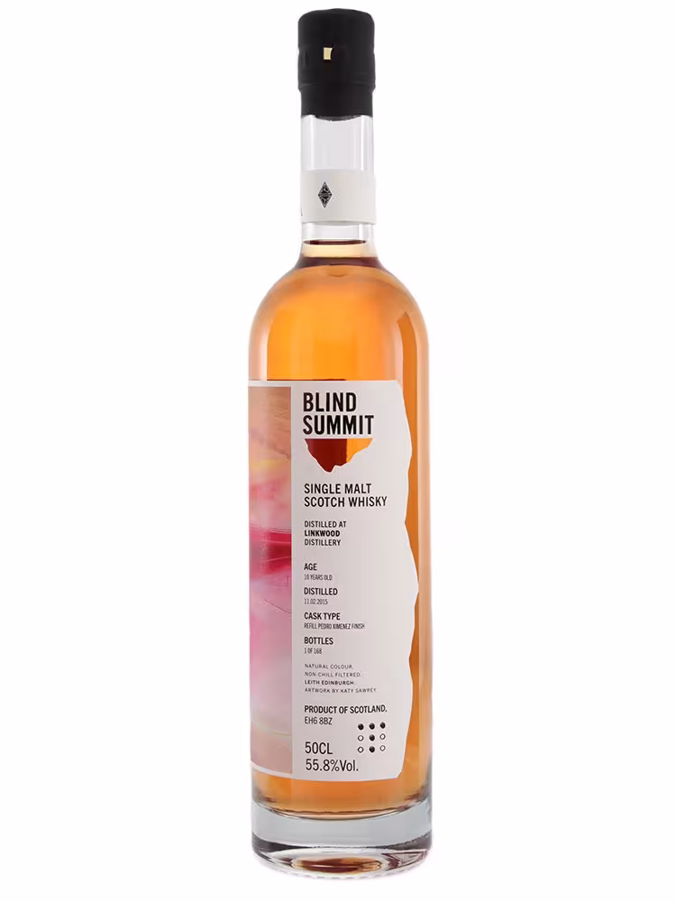 Linkwood 10 Year Old Blind Summit PX Finish 55.8% 50cl