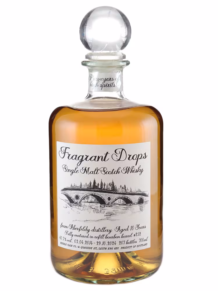 Aberfeldy 2014 10 Year Old Fragrant Drops Refill Bourbon #252 60.7%
