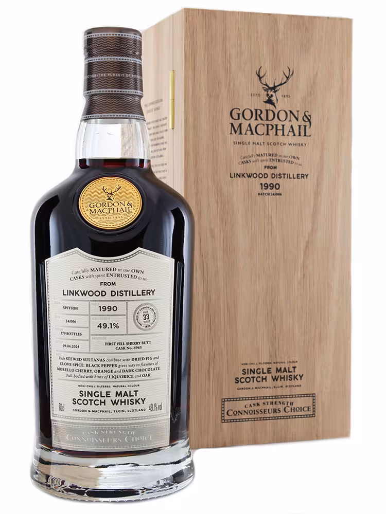 Linkwood 1990 33 Year Old Connoisseurs Choice FF Sherry Butt #6965  49.1% 70cl