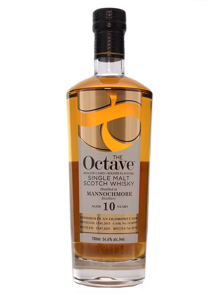Mannochmore 2015 10 Year Old Duncan Taylor Octave Oloroso Finish 54.6% 70cl