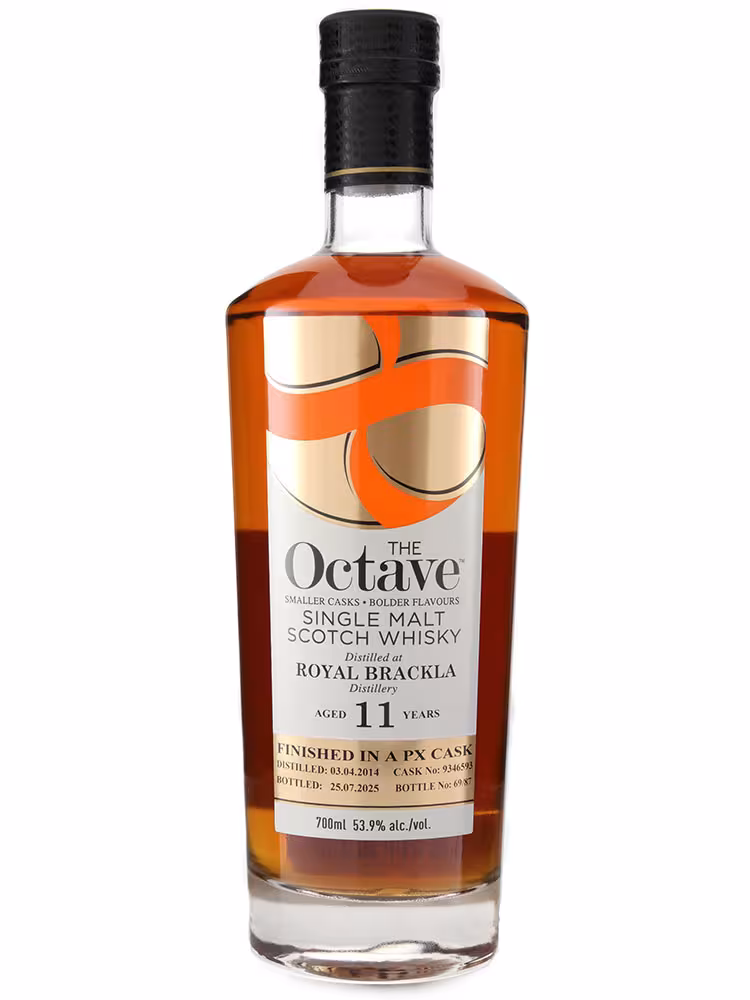 Royal Brackla 2014 11 Year Old Duncan Taylor Octave PX Finish 53.9% 70cl