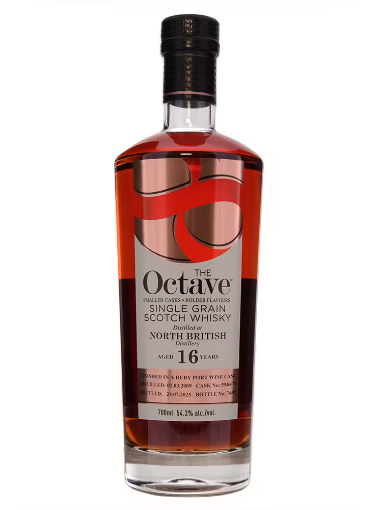 North British 2009 16 Year Old Duncan Taylor Octave Port Finish 54.3% 70cl