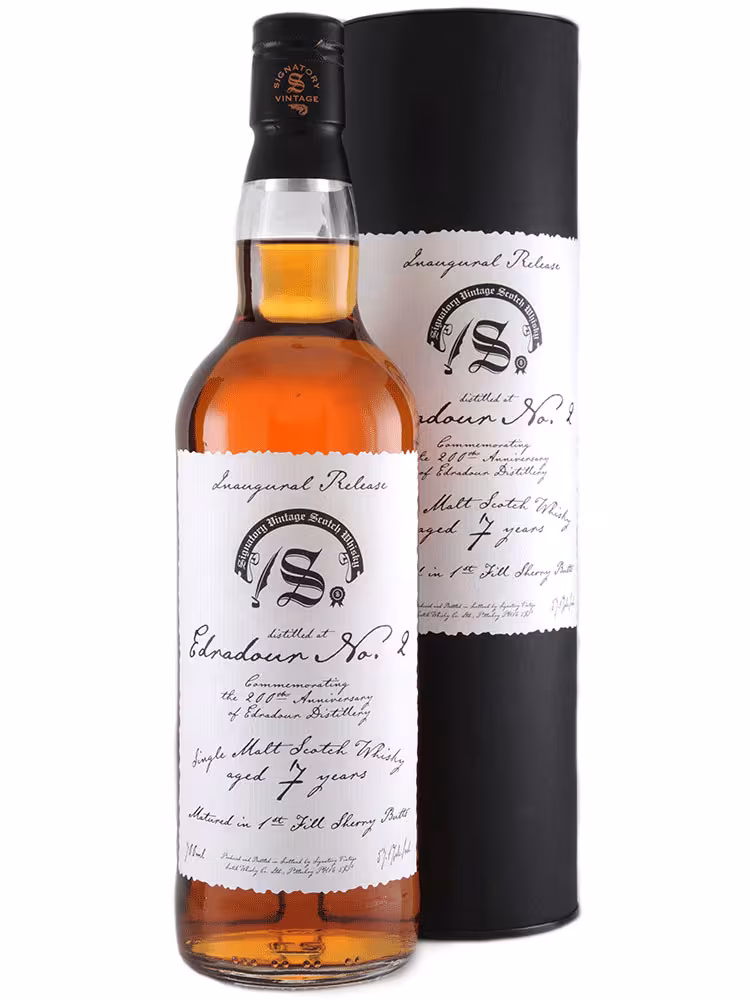 Edradour No 2 2018 7 Year Old Inaugural Release 57.1% 70cl