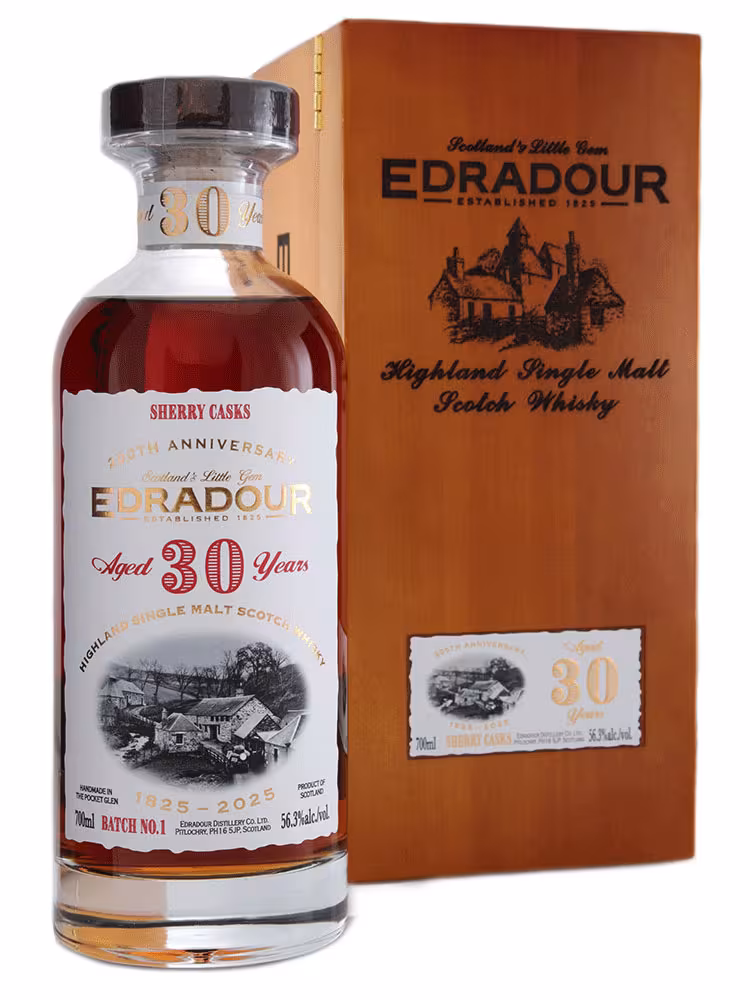 Edradour 1995 30 Year Old Sherry Casks Batch 1 56.3% 70cl