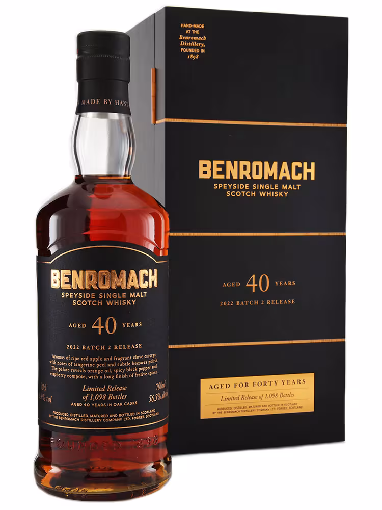 Benromach 40 Year Old 2022 Release 56.5% 70cl