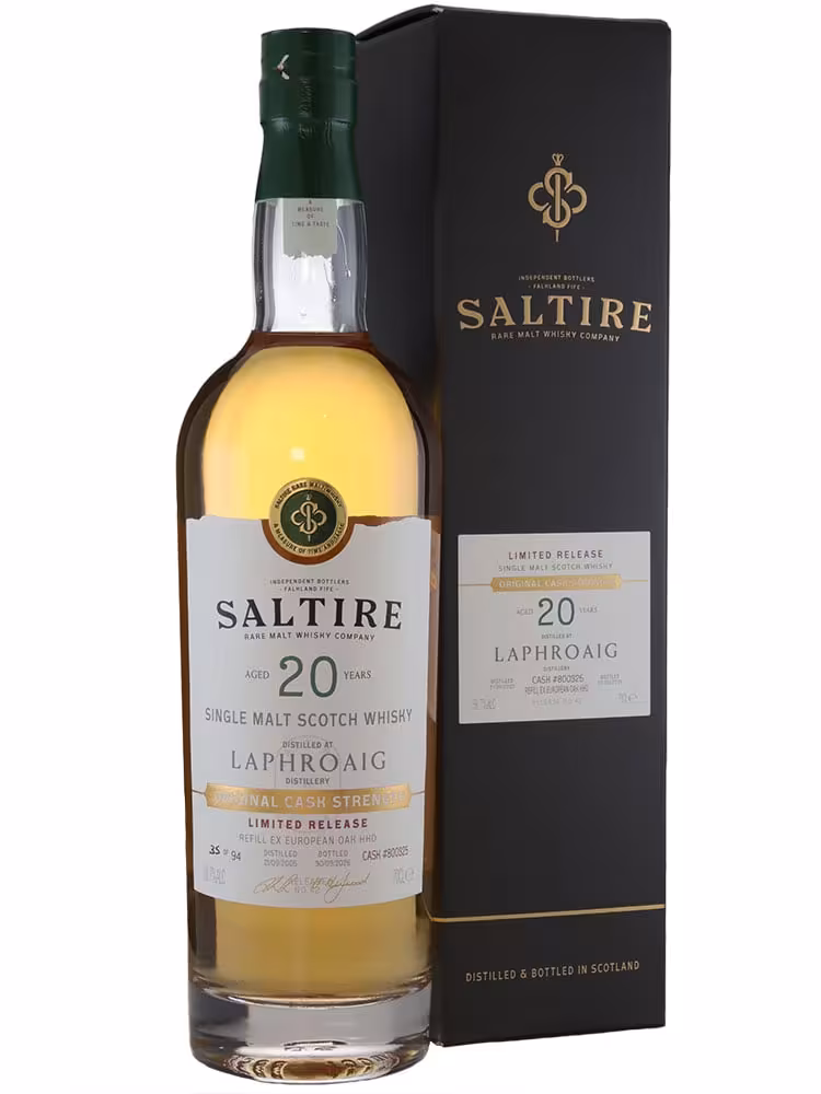 Laphroaig 2005 20 Year Old Saltire 48.8% 70cl