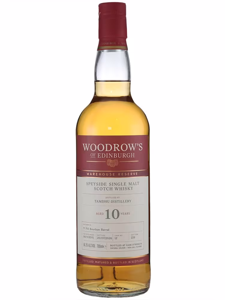 Tamdhu 10 Year Old Woodrows of Edinburgh 66.3% 70cl