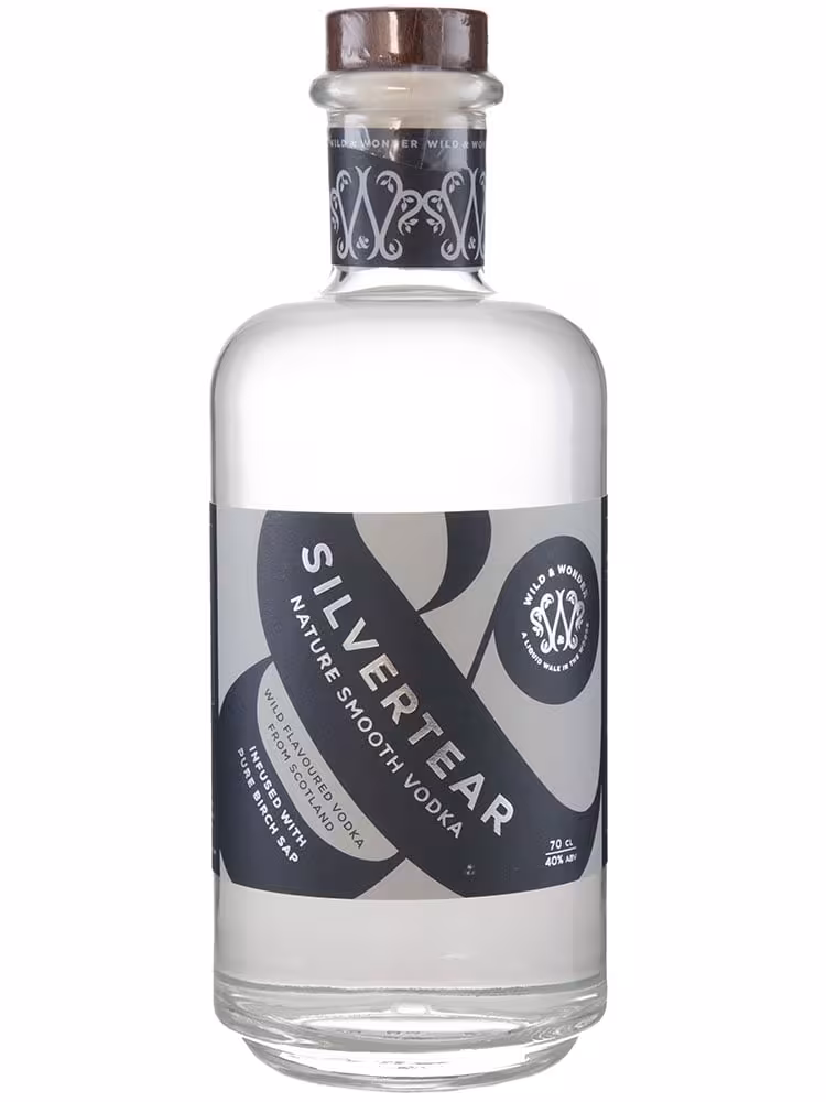 Wild & Wonder Silvertear Vodka 40% 70cl