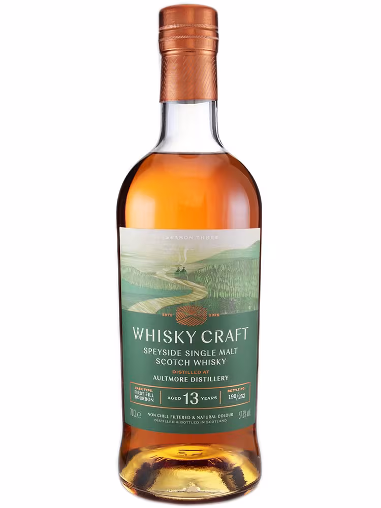 Aultmore 13 Year Old Whisky Craft FF Bourbon 57.6% 70cl