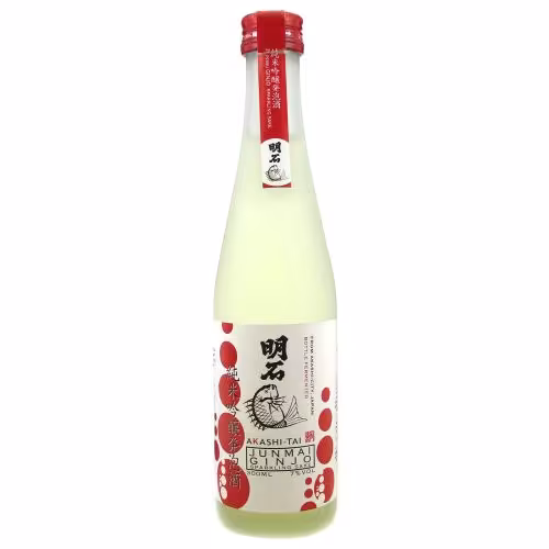 Akashi Junmai Ginjo Sparkling Sake 7% 30cl